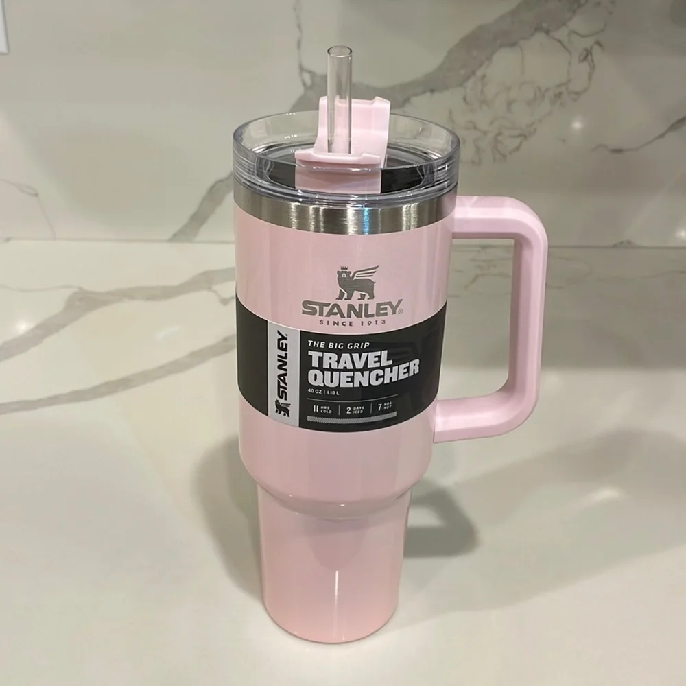 Stanley | Dining | Stanley Parfait Pearlescent 4 Oz Adventure Quencher  Tumbler Pink Nwt | Poshmark